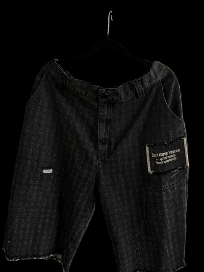 ‘RV’ Denim Shorts