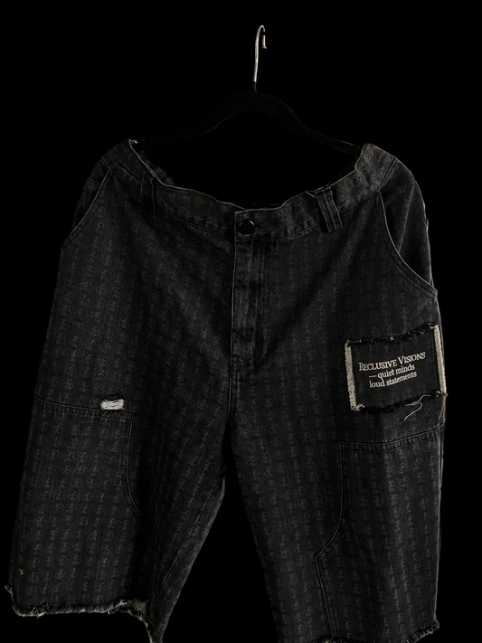 ‘RV’ Denim Shorts